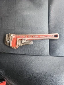 Llave de tubo Pipemaster T2 vintage ERIE TOOL WORKS 8" - Imagen 1 de 6
