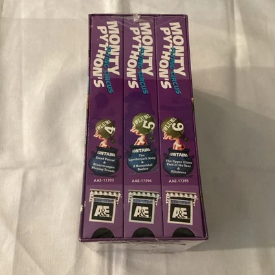Monty Python Flying Circus Season 2~ Episodes 7-13~ Three VHS Tape Box Set - NEW - Image 1 of 3