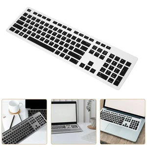 Protective Skin Covers Keyboard Protector Wired Silent Dust Proof - Zdjęcie 1 z 12