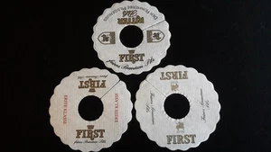 3 Pilsdeckchen Pilsrosetten Pilskragen Dortmunder Ritter Bier Brauerei - Bild 1 von 4