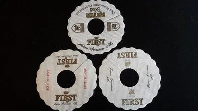 3 Pilsdeckchen Pilsrosetten Pilskragen Dortmunder Ritter Bier Brauerei - Bild 1 von 4