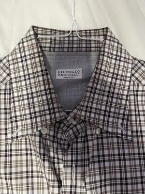Brunello cucinelli dress shirt large - Image 1 of 2