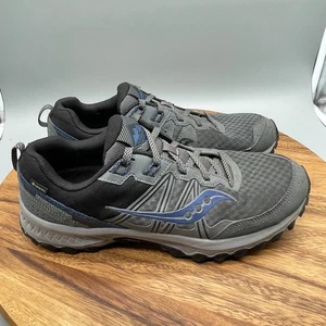 Saucony Excursion TR14 Shoes Mens 11 Gray Trail Running Comfort Hiking Outdoor - Picture 1 of 8