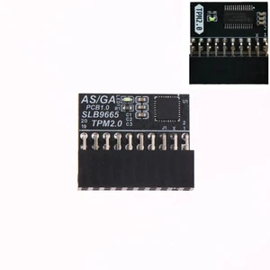 TPM 2.0-9665 Encryption Security Module Pitch LPC TPM For ASUS Motherboard Card - Afbeelding 1 van 11