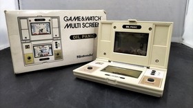 Nintendo Game & Watch Op-51 OIL PANIC Junk Used