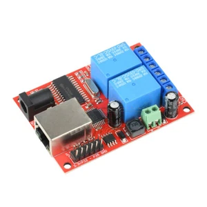 LAN Ethernet 2 Way Relay Board Delay Switch TCP/UDP Controller Module WEB Server - Picture 1 of 16