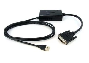 StarTech USB2DVIMM6 1.8m USB 2 to DVI External Multi Monitor Video Adapter Cable - Bild 1 von 1