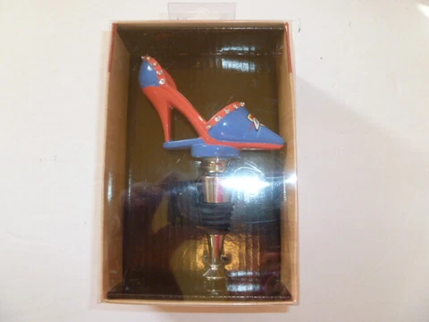 Thunder Team Shoe BBall Party Bottle Stopper OKC Oklahoma City Thunder New Cover