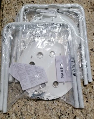 IKEA Marius, Stool Plant Stand White 17¾" Height SET OF 2 BRAND NEW - Image 1 of 4