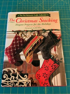 The Pat Richards Craft Collection:Christmas Stocking,Elegant Projects 1996 illus - Picture 1 of 6