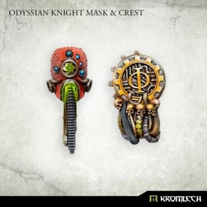 Kromlech	Odyssian Knight Mask & Crest (2) New - Picture 1 of 1