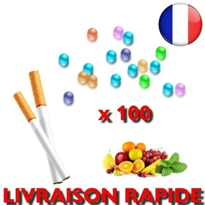 Capsules Billes Cigarettes BOITE Parfumées Menthe 100 PCS Fruit Perles Tabagisme - Picture 1 of 7