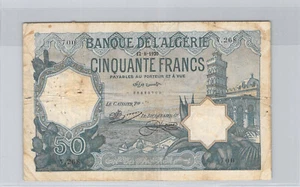 Algérie 50 Francs 12.8.1920 V.268 n° 06695700 Pick 80a - Imagen 1 de 2
