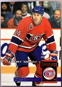 1993-94 Donruss #167 Lyle Odelein Montreal Canadiens - Picture 1 of 1