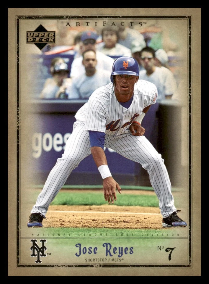2006 Upper Deck Artifacts - #56 Jose Reyes - Image 1 of 2