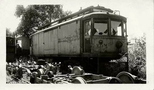 6K421 RP 1940s? INDIANA RAILROAD CAR #198 WELDING CAR - Picture 1 of 1