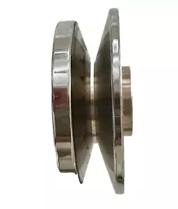 Powermaster 1130 PowerGEN 3/8 Inch V-Belt Alternator Pulley Chrome Free Ship - Picture 1 of 4