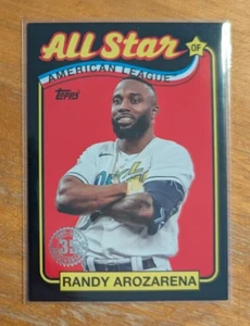 2024 Topps '89 Topps All Star Black #89ASB-42 Randy Arozarena /299 Rays - Bild 1 von 2