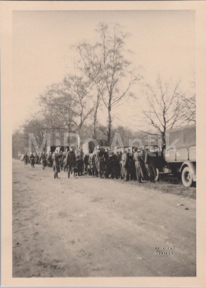 2 x foto, ejercicio de infantería en diciembre de 1939, XT55129 - Imagen 1 de 4