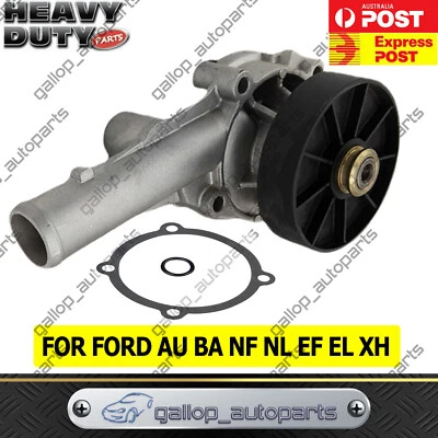 Water Pump With Pulley for Ford Falcon AU EF XH EL EF Fairlane BA 1994-2003 4.0L - image 1 of 4