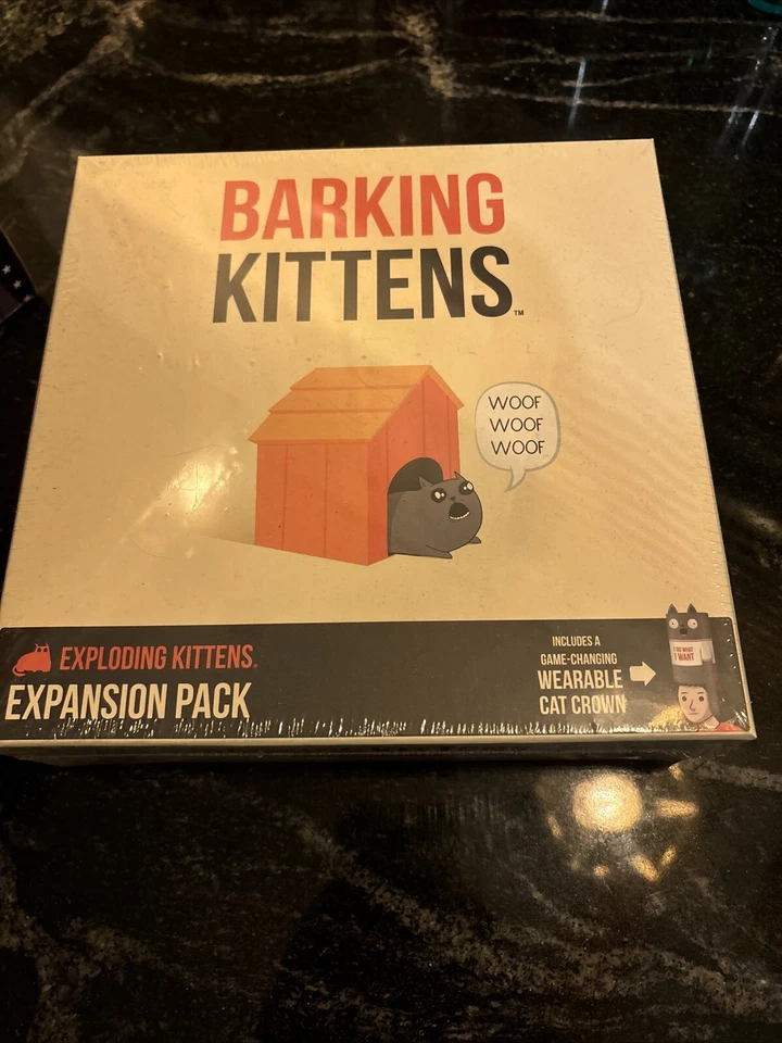 Barking Kittens Exploding Kittens Expansion Pack - New - Image 1 of 1