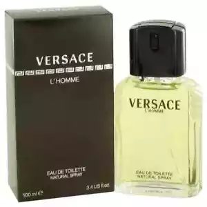 Authentic Versace L'homme Perfume 3.4oz 100ml Eau De Toilette Spray Brand New - Picture 1 of 1