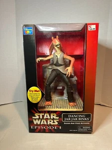 Thinkway Star Wars Episode I Dancing Jar Jar Binks Kids Musical Action Figure - Picture 1 of 5