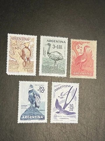 Argentina stamp B22-24/CB17-18 MH Cover