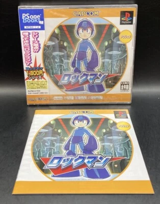 Mega Man PlayStation 1 PS One Books NTSC-J Capcom Factory Sealed Game - Image 1 of 4