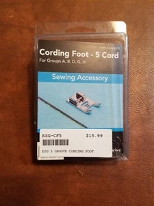 Baby Lock Cording Foot ESG-CF5 New in Package - Picture 1 of 5