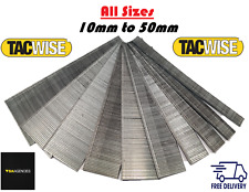 TACWISE 10mm - 50mm ALL Brad Nails 18 Gauge /18g/180 Galvanised For Gun+Staplers