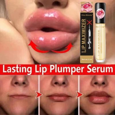 Long Lasting Lip Plumper Oil Serum Instant Volumising Essence Oil Moisturize Rep - Image 1 of 4