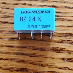 TAKAMISAWA RZ-24-K RELAY 24V DC NOS - Picture 1 of 2
