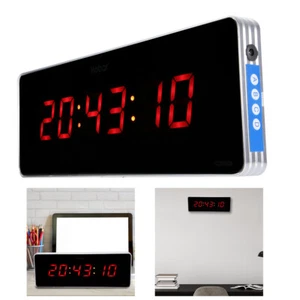 Digital LED Display Clock Time Clock Wall Clock Modern Home Decoration Clock - Picture 1 of 12