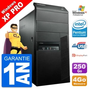 PC Tour Lenovo ThinkCentre M91p Intel G630 RAM 4Go Disque 250Go Windows XP - Photo 1/6