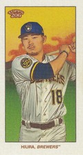 2020 Topps 206 Wave 2 #41 Keston Hiura Milwaukee Brewers