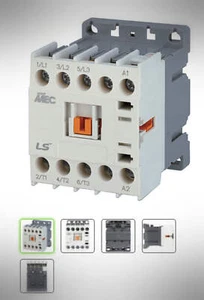 LS GMD-9M-10-24-3W, Mini Contactor, 9A, 3 Pole, 1 N.O. Aux., 24VDC Coil, 3W, 127 - Picture 1 of 1