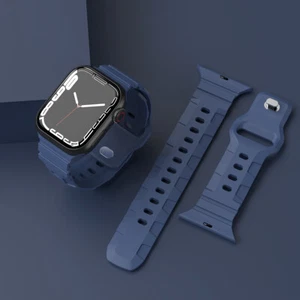 Correa deportiva de silicona suave para Apple Watch Ultra 10 9 8 7 6 5 4 3 correa impermeable - Imagen 1 de 31