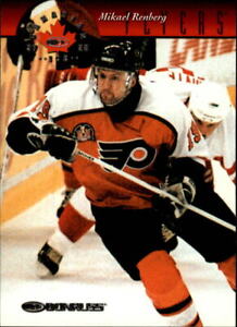 1997-98 Donruss Canadian Ice Flyers Hockey Card #96 Mikael Renberg