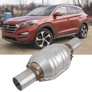 2" Inlet/Outlet Catalytic Converter & Heat Shield Weld-on EPA For Hyundai Tucson - Picture 1 of 12