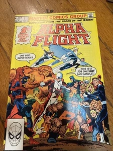 Alpha Flight 1 Sehr guter Erhaltungszustand Erstdruck Marvel Comic Wolverine X-Men Schlüsselausgabe Kombiversand - Bild 1 von 12