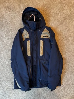 Chaqueta de esquí vintage Oakley Nitro Fuel 2 2 en 1 con chaleco con cremallera talla grande Foto 1 de 4