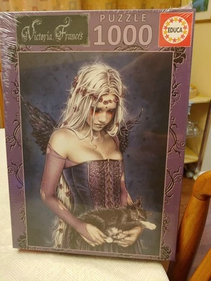 Rompecabezas Educa 1000 Piezas "Ángel de la Muerte" Victoria Frances Foto 1 de 3