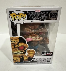 Fantastic Four: Venomized Thing Marvel Funko Pop Bobble-Head (METALLIC VARIANT) - Picture 1 of 2