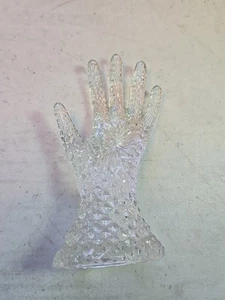 Vintage 1990s Chadwick Miller Inc. Crystal Hand Home Decor Ring Holder - Picture 1 of 2