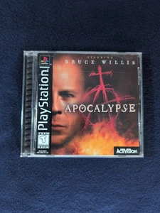 Apocalypse (PlayStation 1) Black Label komplett mit Reg Card Cib Ps1 GETESTET - Bild 1 von 5