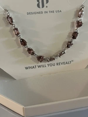 Bomb Party RBP5881 The Way We Love Light Rhodolite CZ Rhodium Plating - Image 1 of 4