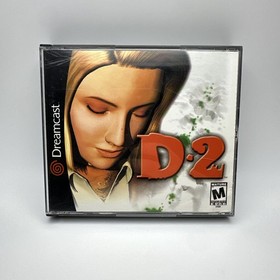 D2 [Sega Dreamcast, 2000]  Four-Disc Set Complete w/ Manual CLEAN DISCS Tested