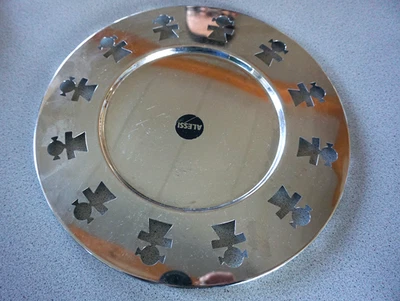 Alessi Tablett Serviertablett Platte King Kong Girotondo Edelstahl (01221-302) - Bild 1 von 3