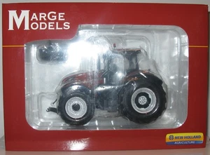 Marge Models 1:32 2217 Ltd Ed #14/500 Red/Black New Holland T 7.315 Tractor - Picture 1 of 14
